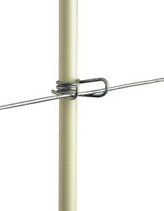 Gallagher Fiberglass Rod Posts 3/8" X 48"