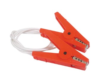 Gallagher Electric Fence Jumper Lead with HD Clamps