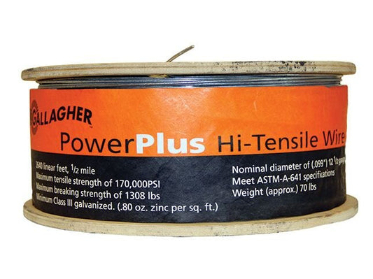 Gallagher Hi Tensile Wire ½ Mile Coil