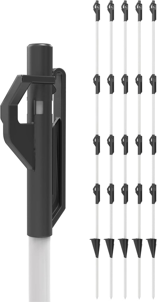 Gallagher Step-In Fiberglass Post with Clips