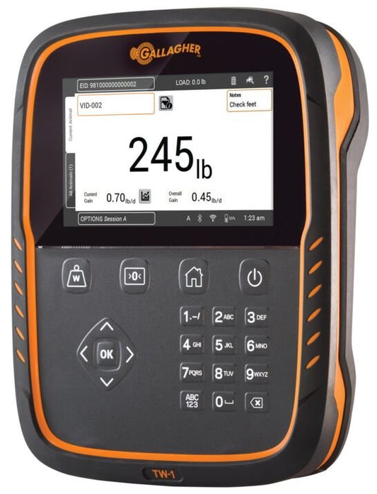Gallagher TW-1 Livestock Weigh Scale & Data Collector