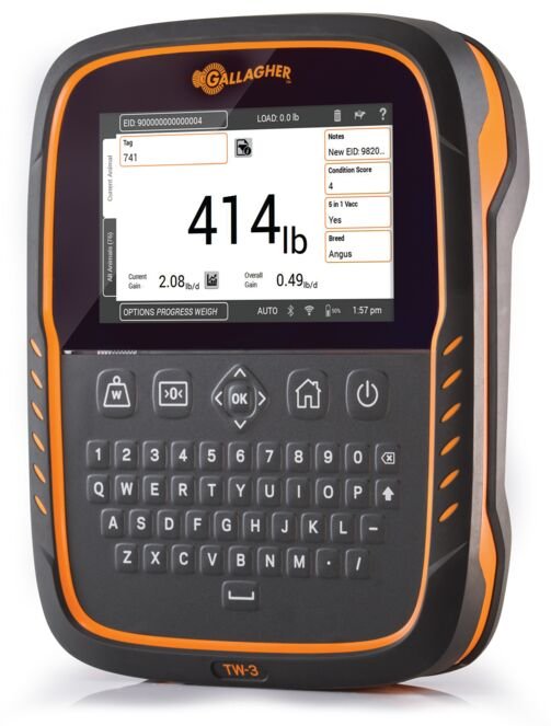 Gallagher TW-3 Livestock Weigh Scale & Data Collector