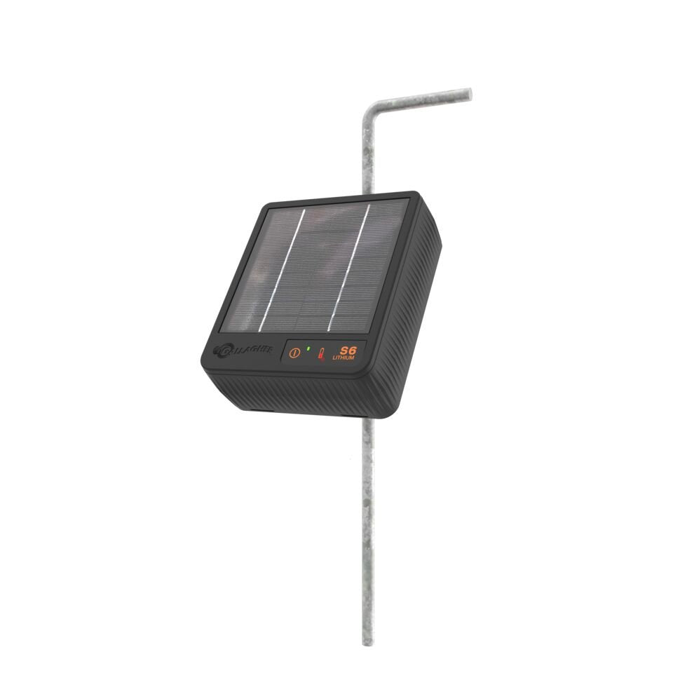 Gallagher Energizer Solar S6 Lithium