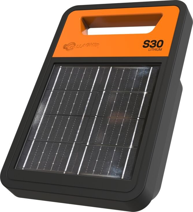 Gallagher Energizer Solar S30 Lithium
