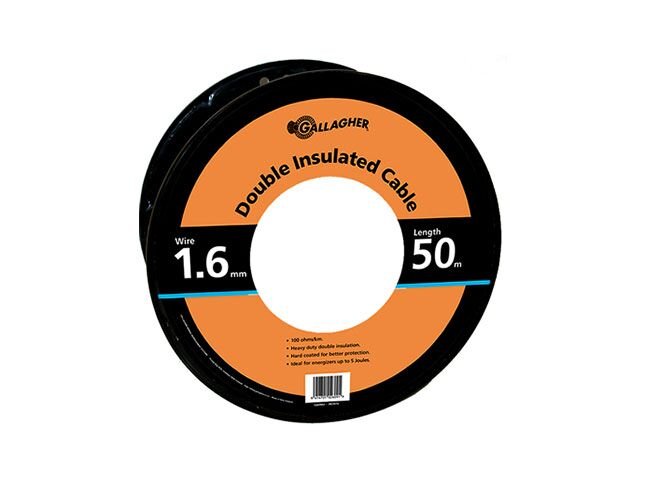 Gallagher Double Insulated Cable 16 Gauge 165' Roll