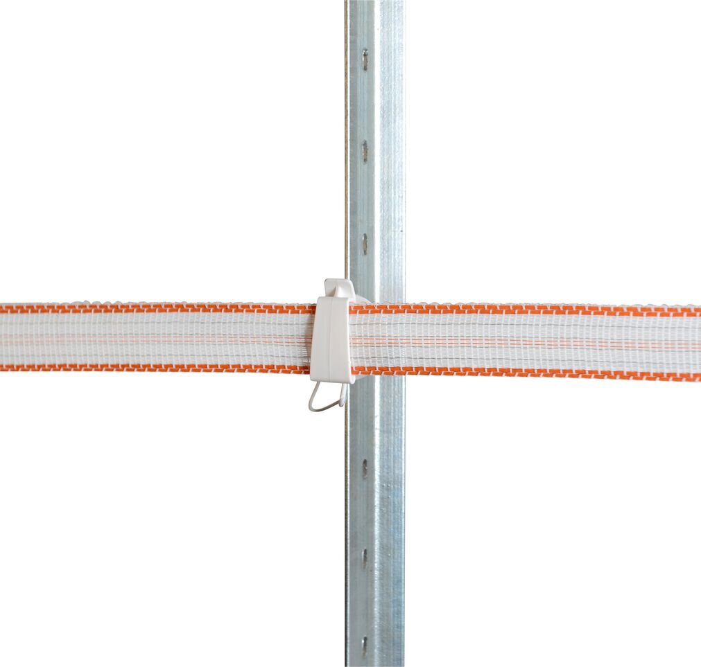 Gallagher T Post Tape Insulator White