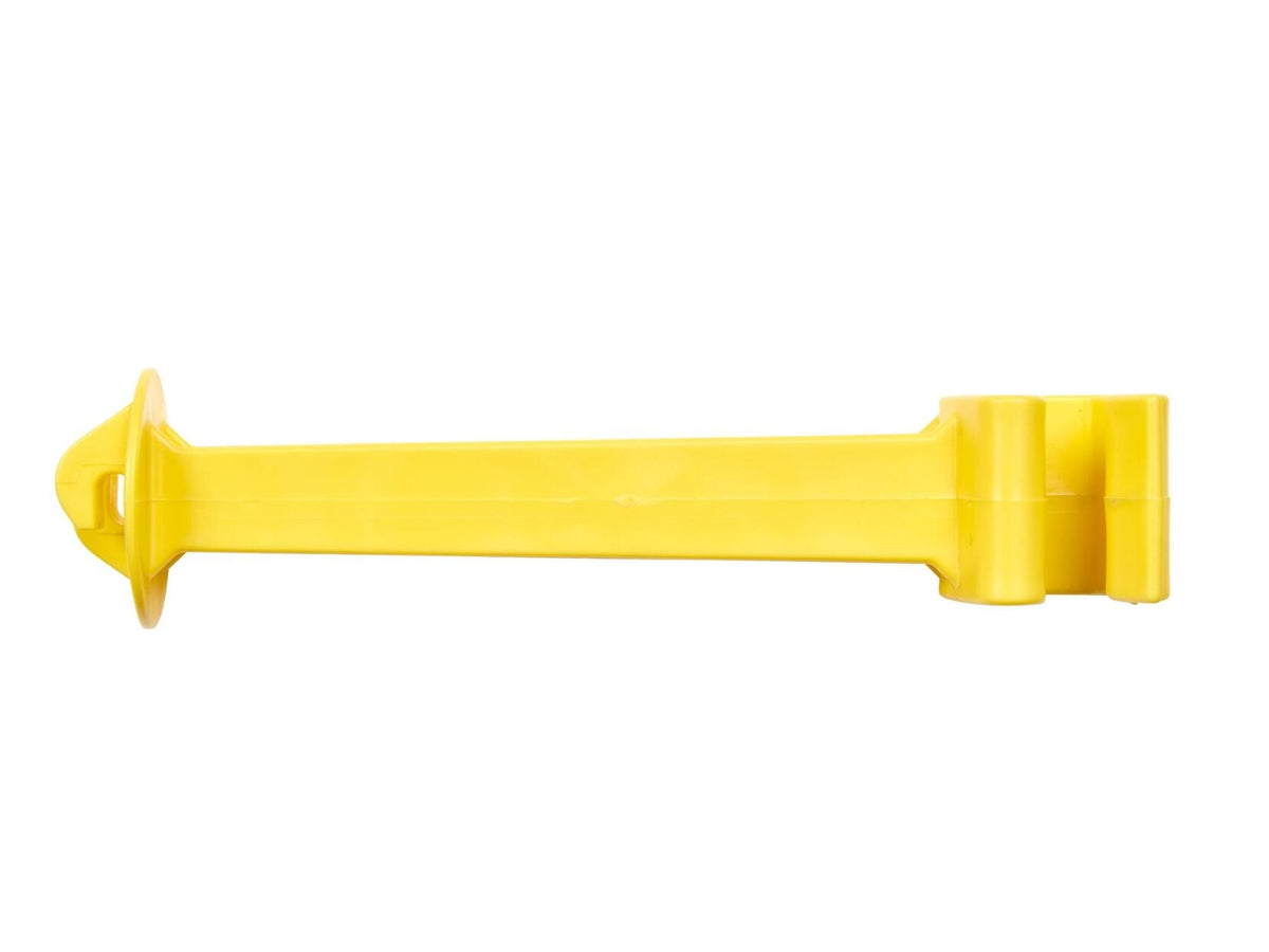 Gallagher Standard T-Post 5" Claw Offset Insulator Yellow