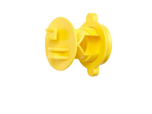 Gallagher Standard Rod Post Screw On Insulator Yellow