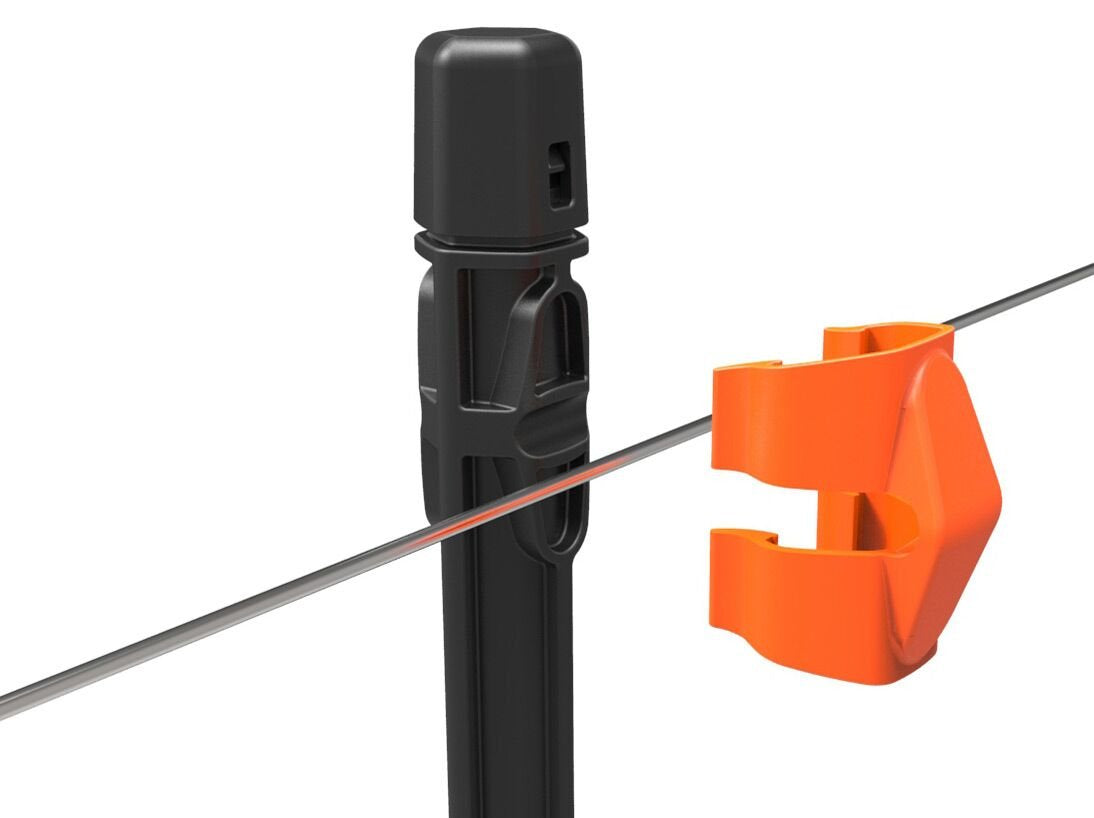 Gallagher Insulated Line Post Wire Clip Insulator