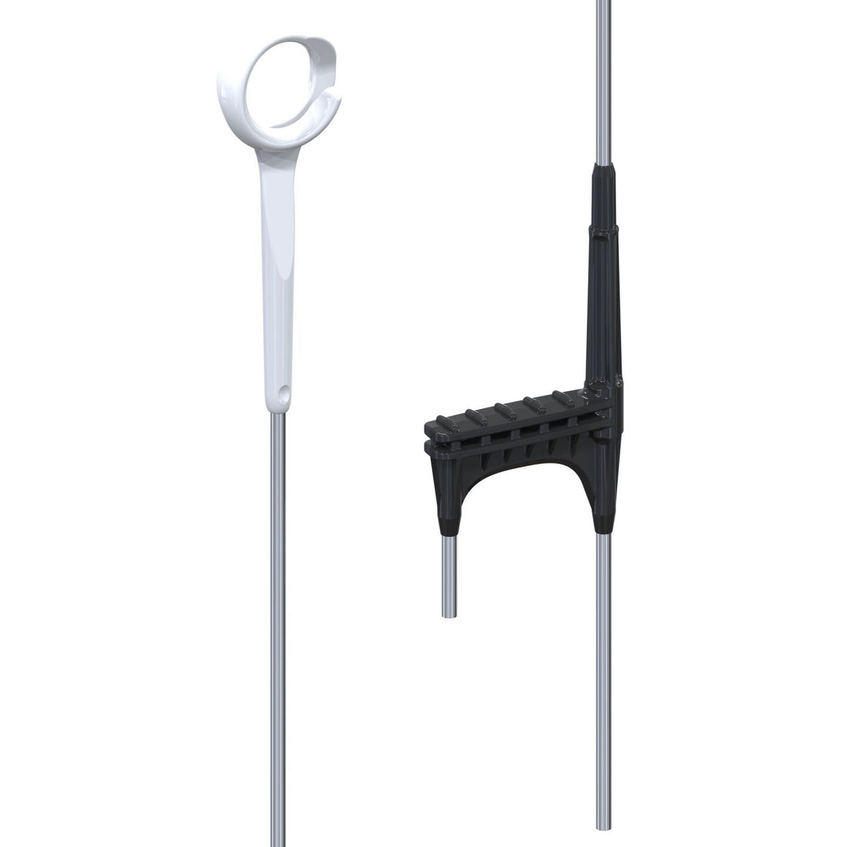 Gallagher Heavy Duty Ring Top Post White